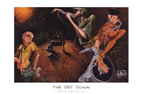 The Get Down by David Garibaldi - 36" x 24", FulcrumGallery.com brand