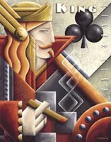 King Cigar Club Fine Art Print