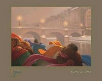 Une Nuit Au Pont Neuf Fine Art Print