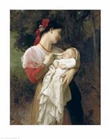 Mother And Child Fine Art Print