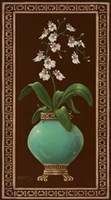 Ginger Jar With Orchids I Fine Art Print