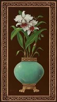 Ginger Jar With Orchids II Fine Art Print