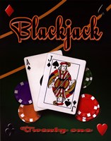 Blackjack Fine Art Print