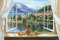 Lago Di Fiori Fine Art Print