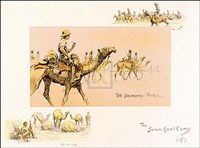 Somali Camel Corps Fine Art Print