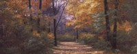 Autumn Road Panel by Diane Romanello - 20" x 8"