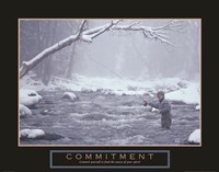Commitment - Fisherman Fine Art Print