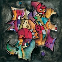 Noir Duet II Fine Art Print