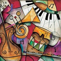 Jazz It Up I Fine Art Print