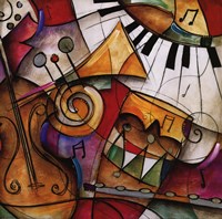 Jazz It Up I Fine Art Print
