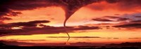 Tornado At Sundown Fine Art Print