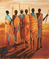 Les Gardiens De La Terre Fine Art Print