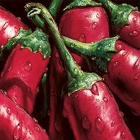 Hot Peppers Fine Art Print