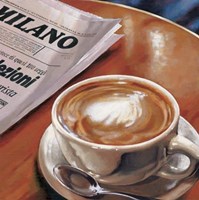Cappuccino Al Bar Fine Art Print