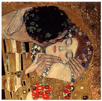 The Kiss (detail), 1908 by Gustav Klimt, 1908 - various sizes