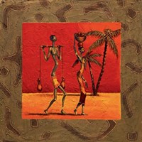 Sun Tribe I Fine Art Print