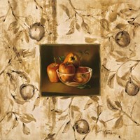 Manzanas En La Mesa by Raul Tamaris - 10" x 10"