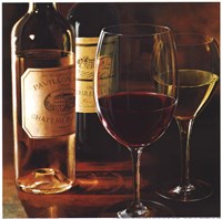 Rouge Et Blanc Fine Art Print