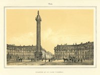 Place Vendome Framed Print