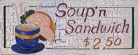 Soup N Sandwich Fine Art Print