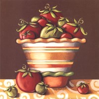 Tomatoes In A Bowl Fine Art Print