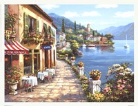 Overlook Cafe I by Sung Kim - 17" x 13"