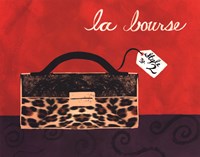 Leopard Handbag I Fine Art Print