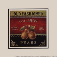 Golden Pears - Special Framed Print