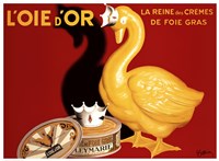 L'oie D'or Fine Art Print