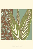 Nouveau Leaves II Fine Art Print