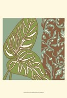 Nouveau Leaves III Fine Art Print