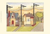 Urban Suburban No3 Fine Art Print