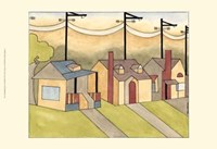Urban Suburban No4 Fine Art Print