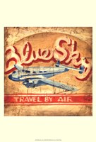 Blue Sky Travel Fine Art Print