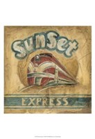 Sunset Express Fine Art Print