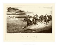 Winning The Derby Giclee