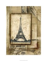 Passport To Eiffel Giclee