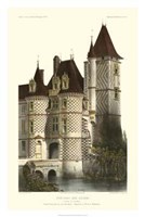 French Chateaux In Brick II Giclee