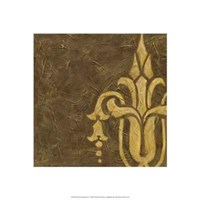 Gold Damask II Giclee