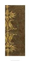 Gold Damask V Giclee