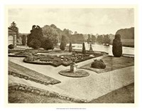 Sepia Garden View III Giclee