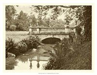 Sepia Garden View V Giclee