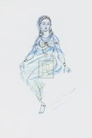 Designs for Cleopatra VII Fine Art Print