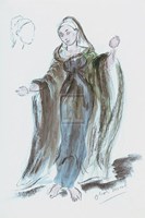 Designs for Cleopatra XIII Fine Art Print