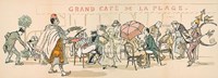 Grand Cafe De La Plage Fine Art Print