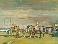 After the Race Fine Art Print