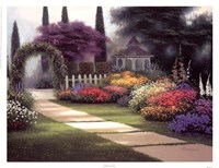 Garden Arbor Fine Art Print