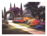 Garden Arbor Fine Art Print