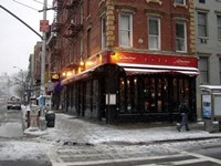 Simone Restaurant, East Village Fine Art Print