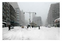 72Nd Street At Broadway Fine Art Print